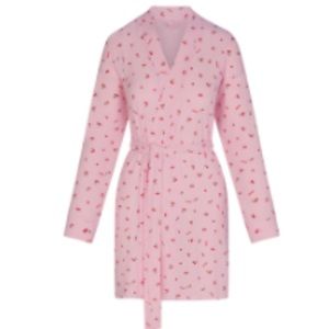 SKIMS soft lounge robe - Cherry Blossom Print
